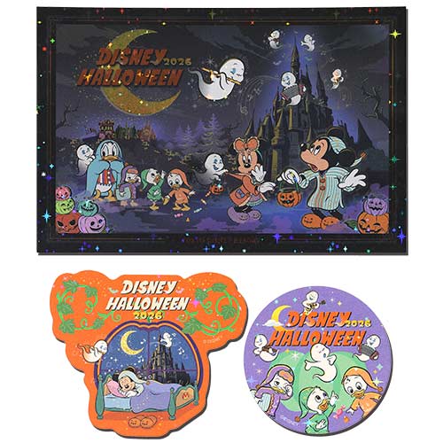 TDR - 2026 Halloween Mickey & Friends Treasure Collection x Post Cards & Stickers Set (Release Date: Sep 15, 2026)