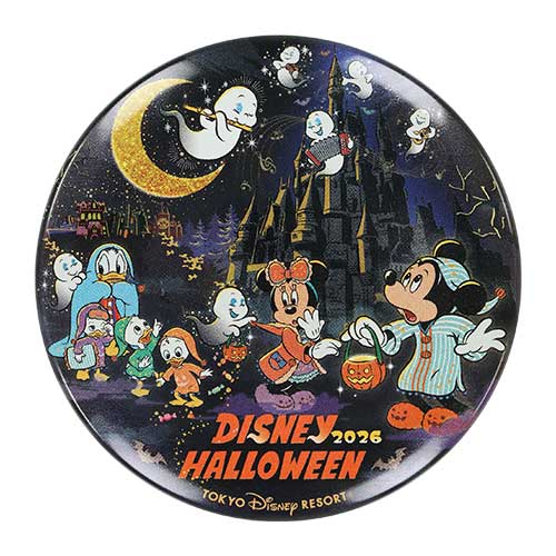 TDR - 2026 Disney Halloween Mickey & Friends Treasure Collection x Button Badge (Release Date: Sep 15, 2026)