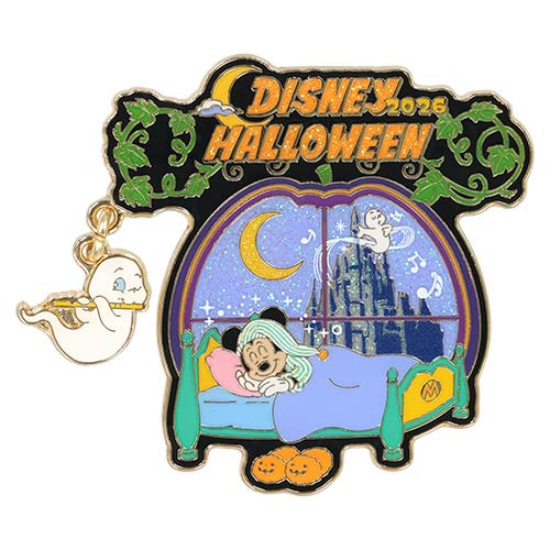 TDR - 2026 Halloween Mickey & Friends Treasure Collection x Mickey Mouse Pin Badge (Release Date: Sep 15, 2026)