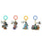 TDR - 2026 Halloween Mickey & Friends Treasure Collection x "Glow in the Dark" Charms Set of 4 (Release Date: Sep 15, 2026)