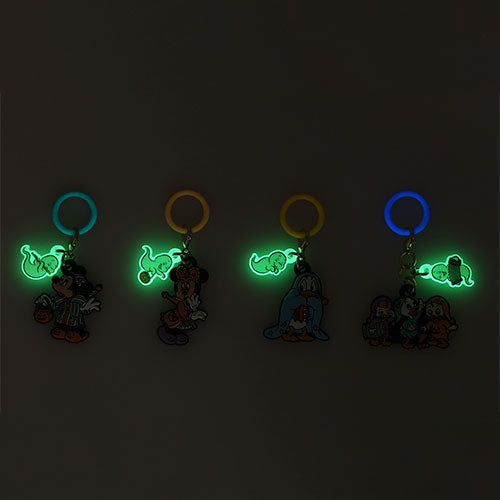 TDR - 2026 Halloween Mickey & Friends Treasure Collection x "Glow in the Dark" Charms Set of 4 (Release Date: Sep 15, 2026)