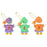 TDR - 2026 Halloween Mickey & Friends Treasure Collection x Huey, Dewey, and Louie Plush Keychains Set of 3 (Release Date: Sep 15, 2026)
