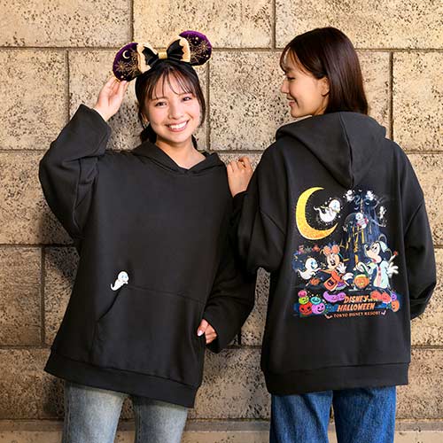 TDR - 2026 Disney Halloween Mickey & Friends Treasure Collection x Ghost Hoodie Pullover for Adults (Release Date: Sep 15, 2026)