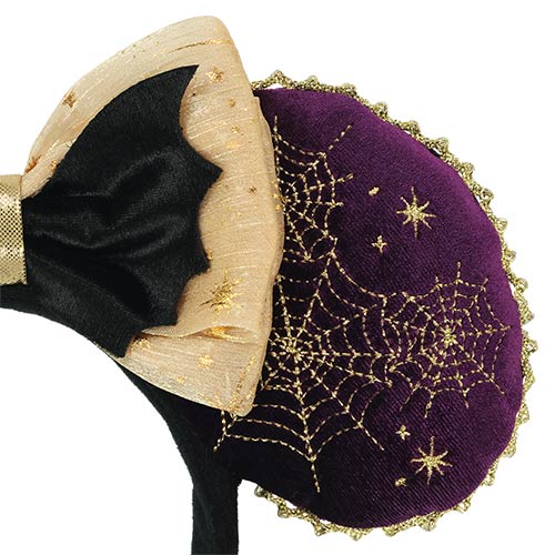 TDR - 2026 Disney Halloween Mickey & Friends Treasure Collection x Minnie Mouse "Spooky, Spiderweb-Like" Ear Headband (Release Date: Sep 15, 2026)