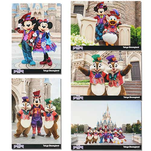 TDR - 2026 Halloween Mickey & Friends Treasure Collection x Mickey & Friends in Hallloween Costumes Photo Card Set of 10 (Release Date: Sep 15, 2026)