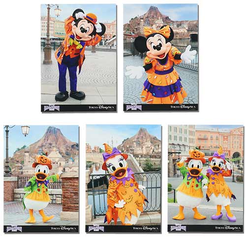 TDR - 2026 Halloween Mickey & Friends Treasure Collection x Mickey & Friends in Hallloween Costumes Photo Card Set of 10 (Release Date: Sep 15, 2026)