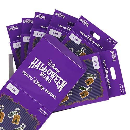 TDR - 2026 Halloween Mickey & Friends Treasure Collection x Disney Villains Mystery Keychain Whole Box Set (Release Date: Sep 15, 2026)