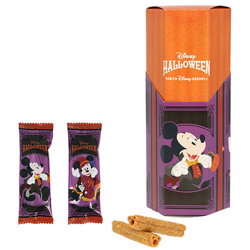 TDR - 2026 Halloween Mickey & Friends Treasure Collection x Mickey Mouse Maple Pumpkin Flavored Churro Snacks Box Set (Release Date: Sep 15, 2026)