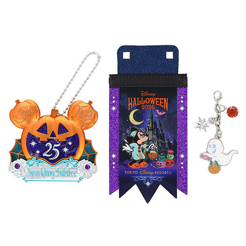 TDR - 2026 Disney Halloween Mickey & Friends Treasure Collection x Jubilee Badge Set (Release Date: Sep 15, 2026)
