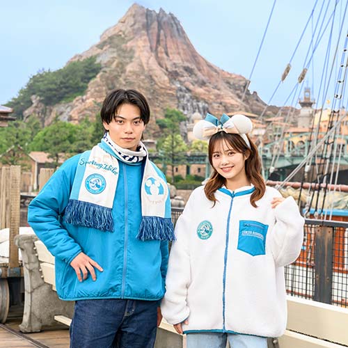 TDR - Tokyo DisneySea 25th Anniversary "Sparkling Jubilee" Autumn/Fall Season x Mickey Mouse Faux Sherpa 2 Sided Jacket for Adults (Release Date: Oct 1, 2026)