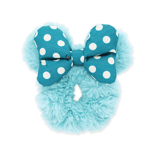 TDR - Tokyo DisneySea 25th Anniversary "Sparkling Jubilee" Autumn/Fall Season x Minnie Mouse Fluffy Hair Scrunchie (Release Date: Oct 1, 2026)