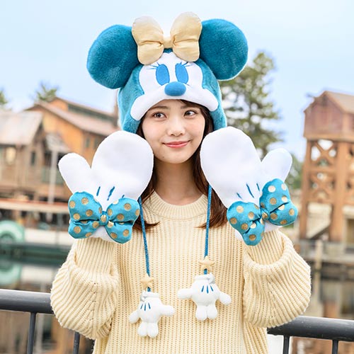 TDR - Tokyo DisneySea 25th Anniversary "Sparkling Jubilee" Autumn/Fall Season x Fluffy Mittens for Adults (Release Date: Oct 1, 2026)