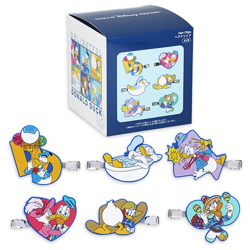 TDR - 2026 Cheerful Donald Duck Enjoying the Park Collection x Mystery Hair Clips Whole Box (Release Date: Oct 15, 2026)