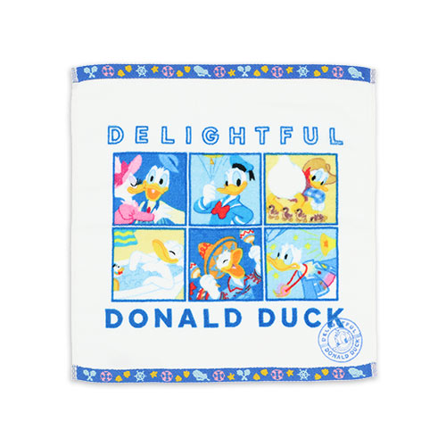 TDR - 2026 Cheerful Donald Duck Enjoying the Park Collection x Mini Towel (Release Date: Oct 15, 2026)