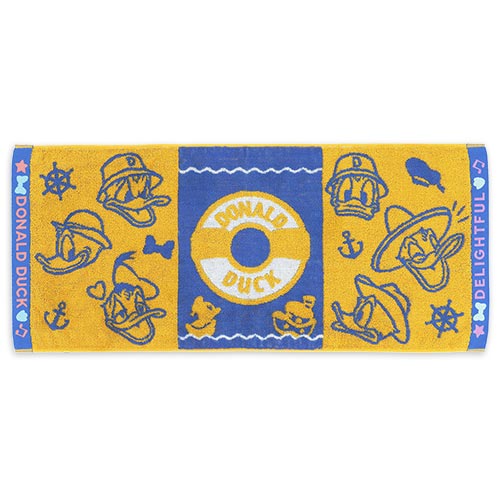 TDR - 2026 Cheerful Donald Duck Enjoying the Park Collection x Face Towel (Release Date: Oct 15, 2026)