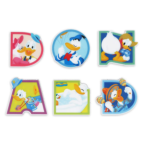 TDR - 2026 Cheerful Donald Duck Enjoying the Park Collection x Decorative Magnets Set of 6 (Release Date: Oct 15, 2026)