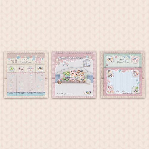 TDR - 2026 Duffy & Friends "Making Winter Warm"Collection x Sticky Notes Set of 3 (Release Date: Nov 2, 2026)