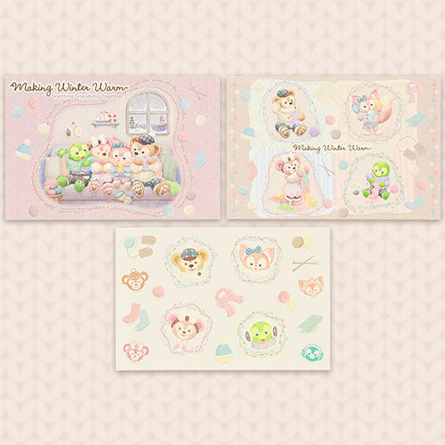 TDR - 2026 Duffy & Friends "Making Winter Warm"Collection x Post Card & Stickers Set (Release Date: Nov 2, 2026)