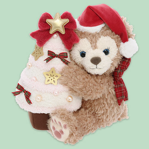 TDR - 2026 Duffy & Friends "Christmas Season"Collection x ShellieMay with Santa Hat and Christmas Tree Plush Toy (Release Date: Nov 2, 2026)