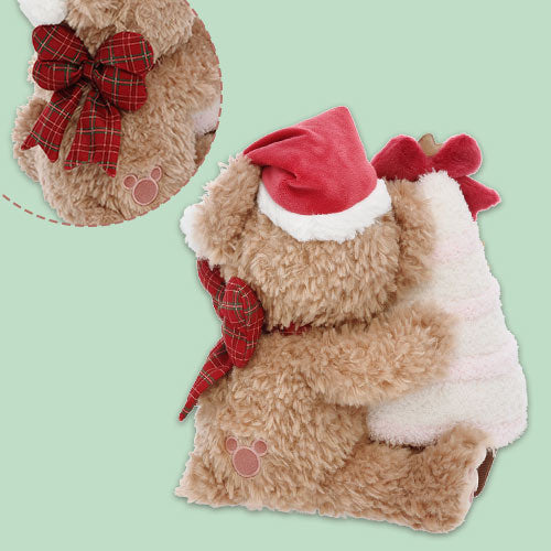 TDR - 2026 Duffy & Friends "Christmas Season"Collection x ShellieMay with Santa Hat and Christmas Tree Plush Toy (Release Date: Nov 2, 2026)