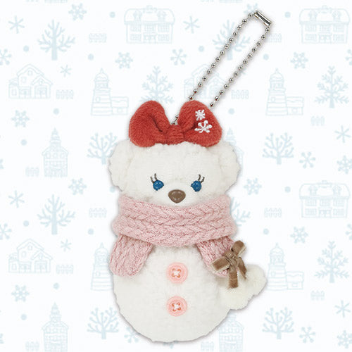 TDR - 2026 Duffy & Friends "Our Little Snow Friends"Collection x ShellieMay Snowman Plush Keychain (Release Date: Nov 2, 2026)