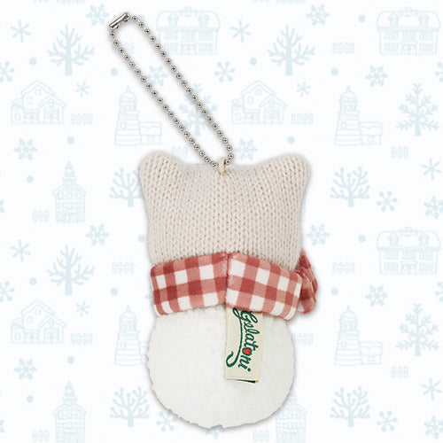 TDR - 2026 Duffy & Friends "Our Little Snow Friends"Collection x Gelatoni Snowman Plush Keychain (Release Date: Nov 2, 2026)