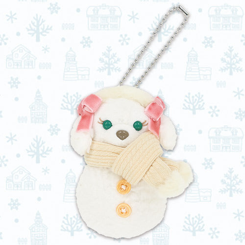 TDR - 2026 Duffy & Friends "Our Little Snow Friends"Collection x CookieAnn Snowman Plush Keychain (Release Date: Nov 2, 2026)