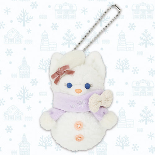 TDR - 2026 Duffy & Friends "Our Little Snow Friends"Collection x Linabell Snowman Plush Keychain (Release Date: Nov 2, 2026)