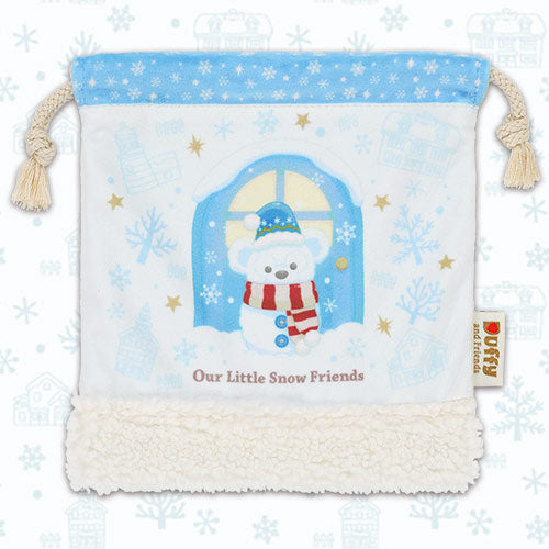 TDR - 2026 Duffy & Friends "Our Little Snow Friends"Collection x Duffy Snowman Drawstring Bag (Release Date: Nov 2, 2026)