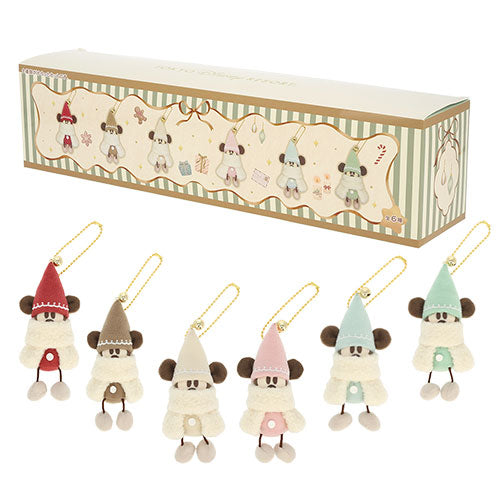 TDR - 2026 Disney Christmas Mickey Christmas Fairy "Lil Lin Lin" x Plush Keychain Mystery Box (Whole Box) (Release Date: Nov 10, 2026)