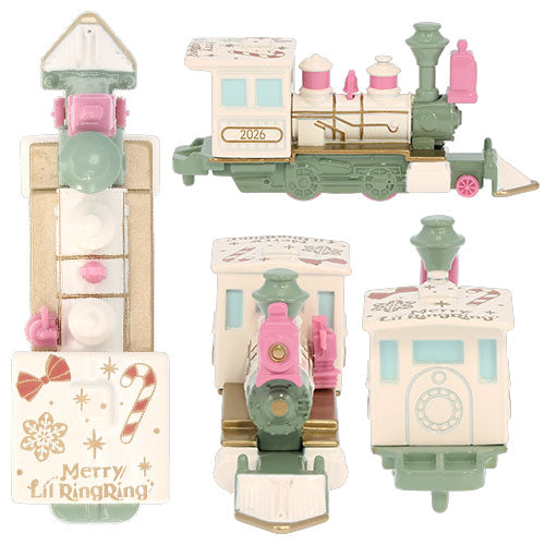 TDR - 2026 Disney Christmas Mickey Christmas Fairy "Lil Lin Lin" x Tomoica Toy Train Set of 2 (Release Date: Nov 10, 2026)
