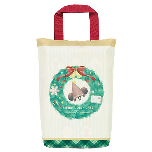 TDR - 2026 Disney Christmas Mickey Christmas Fairy "Lil Lin Lin" x Portable Cushion with Storage Bag (Release Date: Nov 10, 2026)