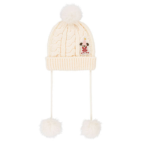 TDR - 2026 Disney Christmas "Merry Li'l RingRing" x Knit Beanie with Pom Pom for Adults (Release Date: Nov 10, 2026)