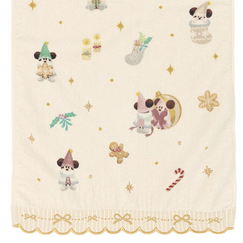 TDR - 2026 Disney Christmas Mickey Christmas Fairy "Lil Lin Lin" x Face Towel (Release Date: Nov 10, 2026)