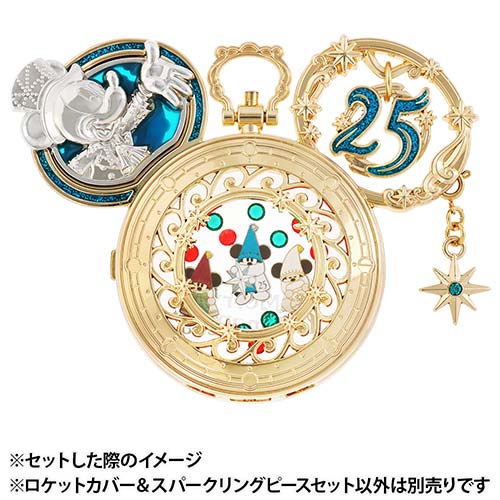 TDR - 2026 Disney Christmas Mickey Christmas Fairy "Lil Lin Lin" x Rocket Cover & Sparkling Piece Set (Release Date: Nov 10, 2026)