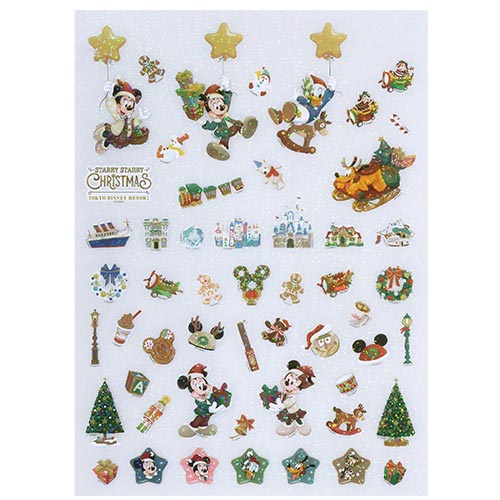 TDR - 2026 Disney Christmas x Mickey & Friends Stickers Set (Release Date: Nov 10, 2026)