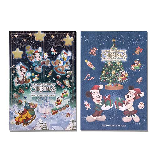 TDR - 2026 Disney Christmas x Mickey & Friends Post Cards Set of 2 (Release Date: Nov 10, 2026)