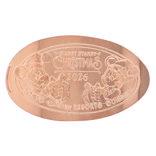 TDR - 2026 Disney Christmas x Mickey & Friends Souvenir Medal Book with Medal (Release Date: Nov 10, 2026)