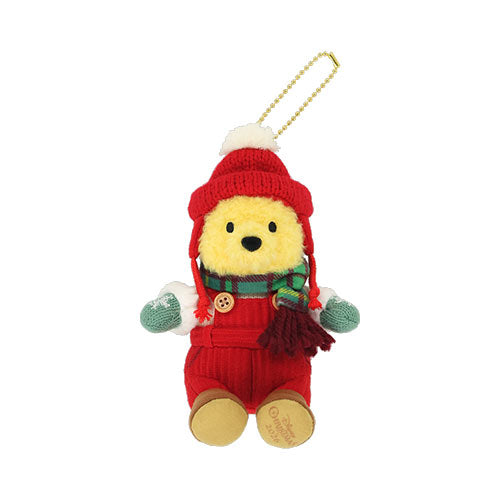 TDR - 2026 Disney Christmas x Winnie the Pooh Plush Keychain (Release Date: Nov 10, 2026)