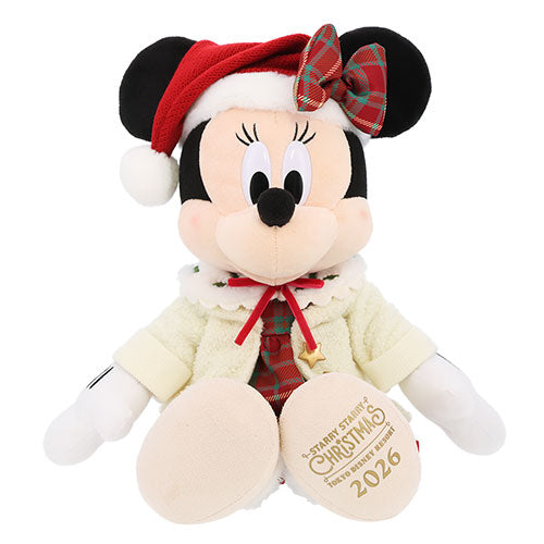 TDR - 2026 Disney Christmas x Minnie Mouse Plush Toy (Release Date: Nov 10, 2026)