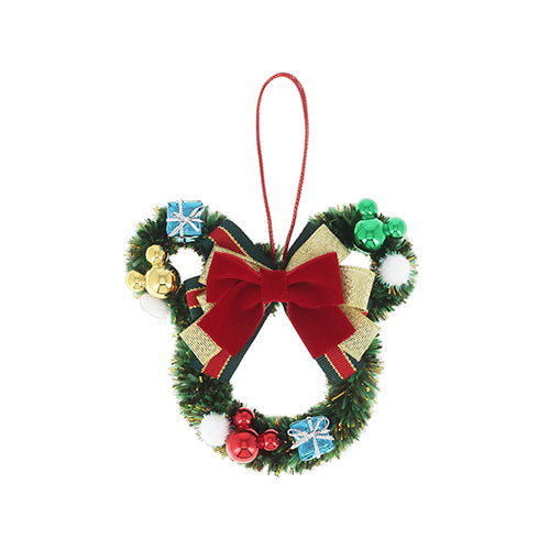 TDR - 2026 Disney Christmas x Mickey Mouse Shaped Wreath Size S (Release Date: Nov 10, 2026)