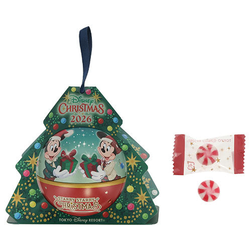 TDR - 2026 Disney Christmas x Mickey & Friends Candy in a Ornament Shaped Tin (Release Date: Nov 10, 2026)