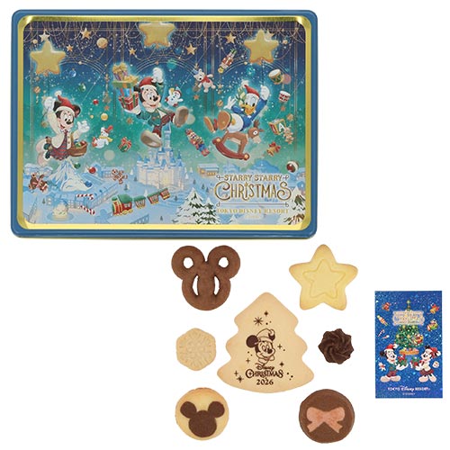 TDR - 2026 Disney Christmas x Mickey & Friends Assorted Cookies Box Set (Release Date: Nov 10, 2026)