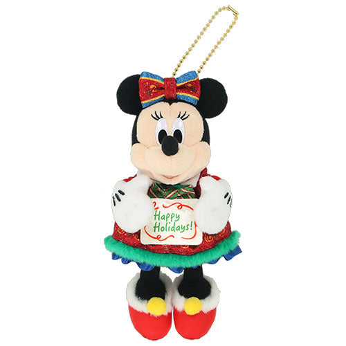 TDR - 2026 Disney Christmas x Minnie Mouse "Disneyland Parade "Toys Wonderful Christmas!" Plush Keychain (Release Date: Nov 10, 2026)