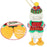 TDR - 2026 Disney Christmas x Donald Duck "Disneyland Parade "Toys Wonderful Christmas!" Plush Keychain (Release Date: Nov 10, 2026)