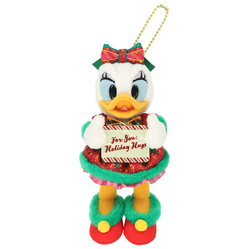 TDR - 2026 Disney Christmas x Daisy Duck "Disneyland Parade "Toys Wonderful Christmas!" Plush Keychain (Release Date: Nov 10, 2026)