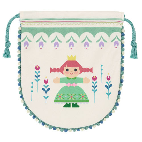 TDR - 2026 Frozen Young Elsa & Anna 2 Sided Drawstring Bag (Release Date: Nov 19, 2026)