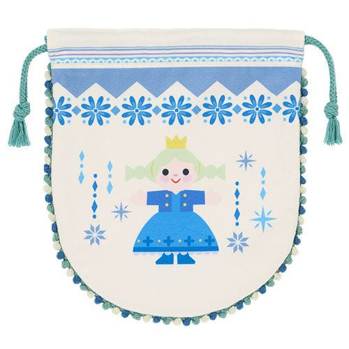 TDR - 2026 Frozen Young Elsa & Anna 2 Sided Drawstring Bag (Release Date: Nov 19, 2026)