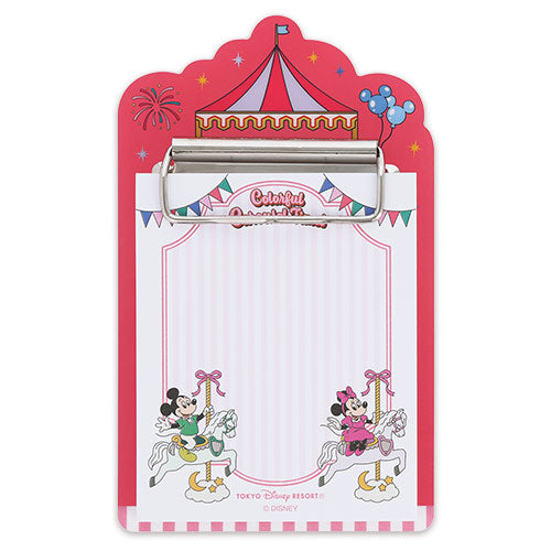 TDR - 2026 Mickey Mouse & Friends Colorful Carousel Times! Collection x Memo Pad (Release Date: Nov 26, 2026)
