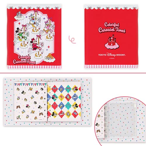 TDR - 2026 Mickey Mouse & Friends Colorful Carousel Times! Collection x Stickers Book (Release Date: Nov 26, 2026)
